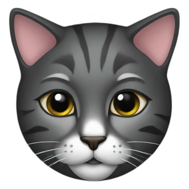 Dansende kat sticker