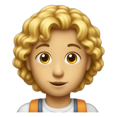 enfant qui fait cest devoir sticker