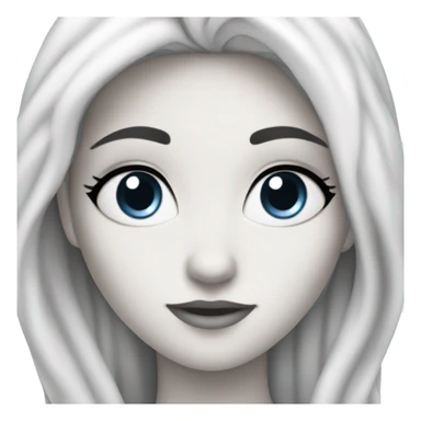 White princesses desyned  sticker