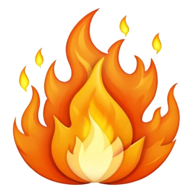 Flaming hot  sticker