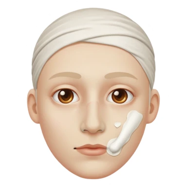 plaster on nose sticker