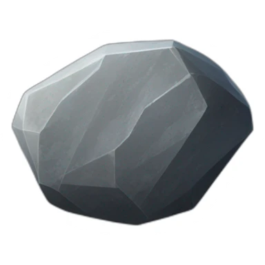 diorite, in the form of a rock sticker