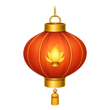 chinese lantern sticker