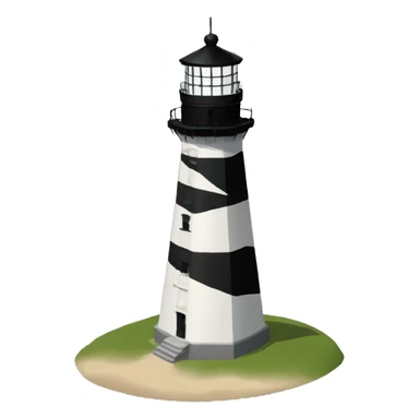 Cape hatteras Lighthouse   sticker