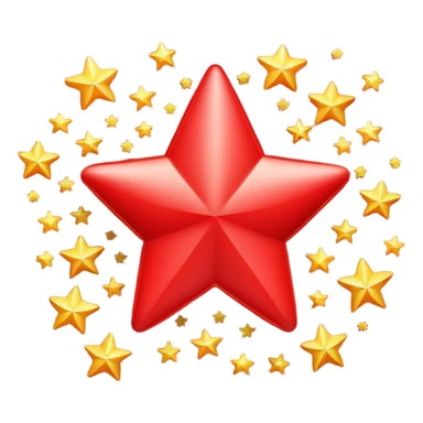 A 3D cartoon bright red “BONUS” text bursting out with stars, dynamic layout, Memoji-style. sticker