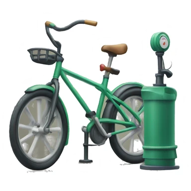 Bycle handpump  sticker