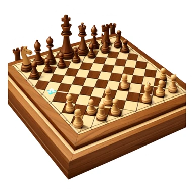 3d chessboard sticker