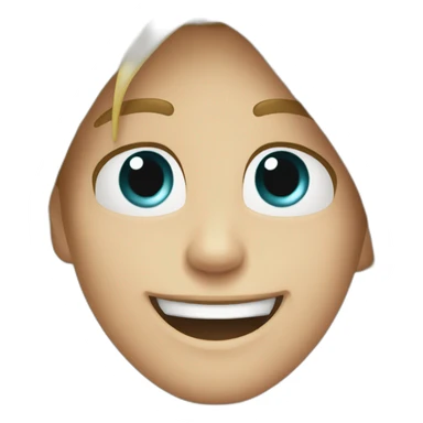 Smile-but-you-can-see-pain-in-their-eyes sticker