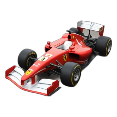 F1 ferrari car sticker