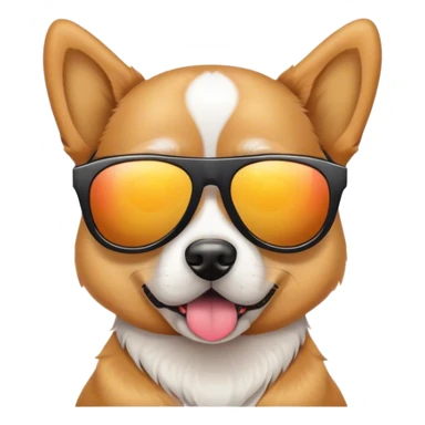 Dog at a concert sticker