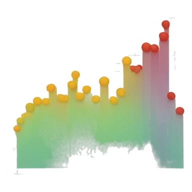 statistics graph sticker