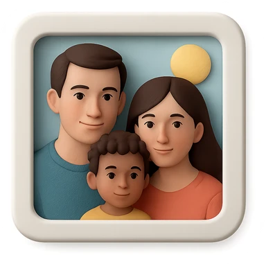 recreate this photo frame but add bit more details sticker