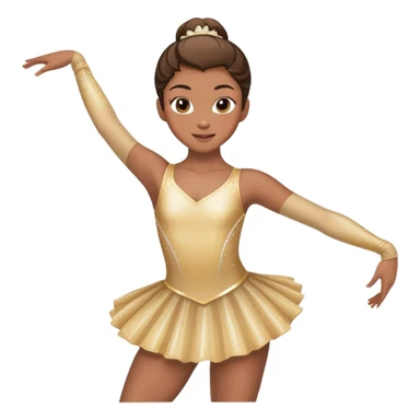 figure skater sticker