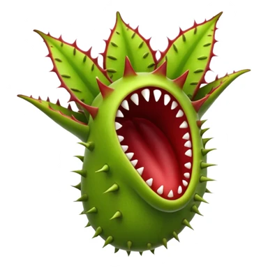 Carnivorous plant sticker