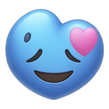 Cœur qui sourit sticker