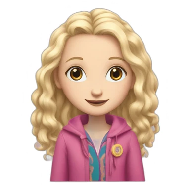 luna lovegood sticker