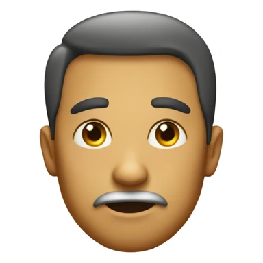 judging face emoji  sticker