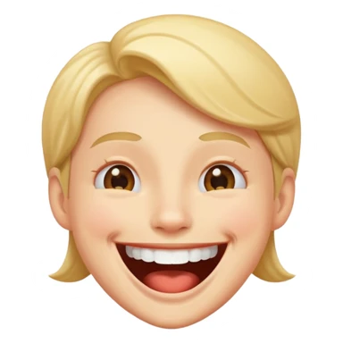 laughing at joke at ar sticker