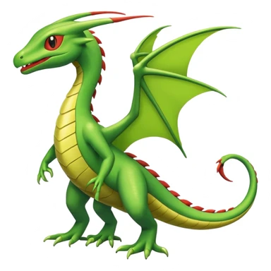 Helioptile-Flygon-Grovyle-fusion (full body) sticker