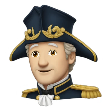 hugh fraser as captain hastings in love sticker