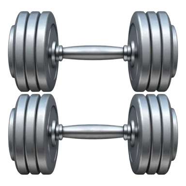 dumbbell sticker