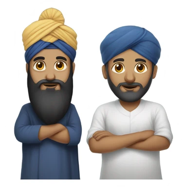 Islam and Sikh  sticker