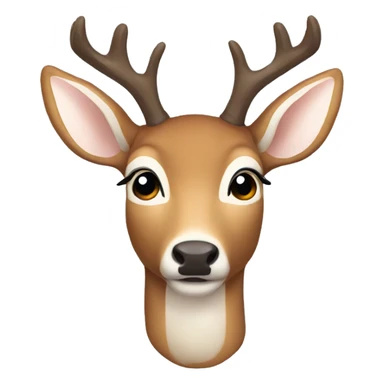 Deer sticker