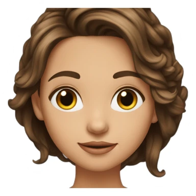 my-beautiful-brunette,-hazel-eyed,-with-beautiful-hair, -looks left sticker