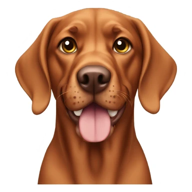 Vizla dog sticker