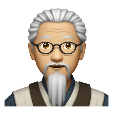 Chinese ancient scholar  sticker