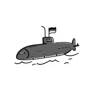German submarine emoji sticker
