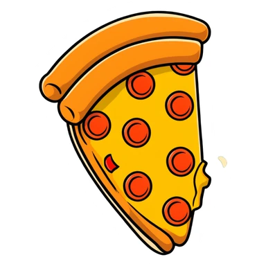 pizza slice sticker