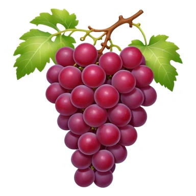 red grapes sticker