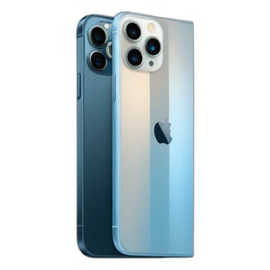 iphone 15 pro blue sticker