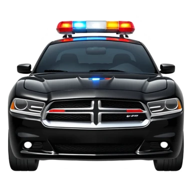 Dodge Charger Cop sticker
