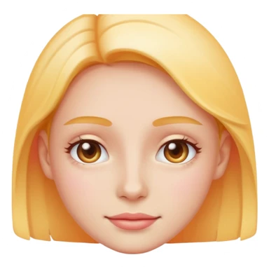 half face before and after glowing skin, minimal emoji illustration, pastel colors, smooth gradient sticker