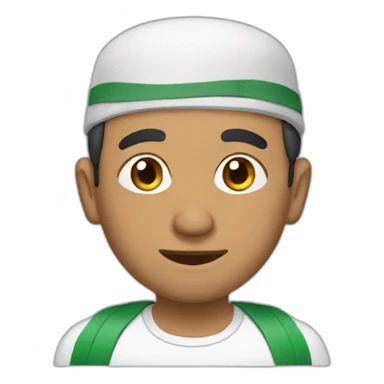 Algerian man sticker