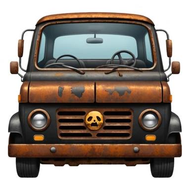 Broken Urban Vehicle black sticker