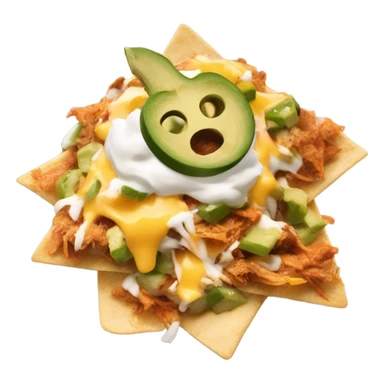 Nachos de pollo sticker