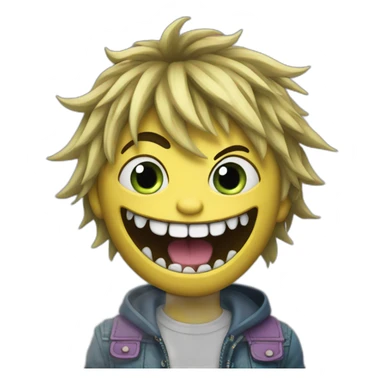 Monster hight sticker