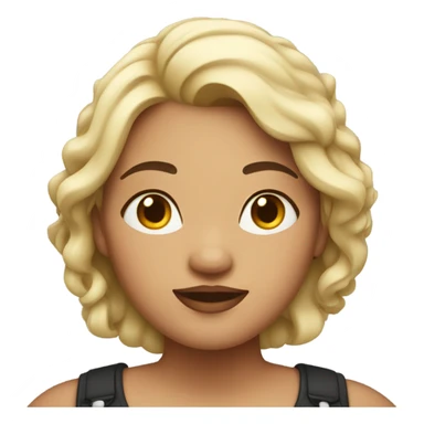 Fat woman ￼ sticker