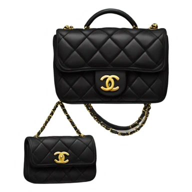 Black Chanel Bag sticker