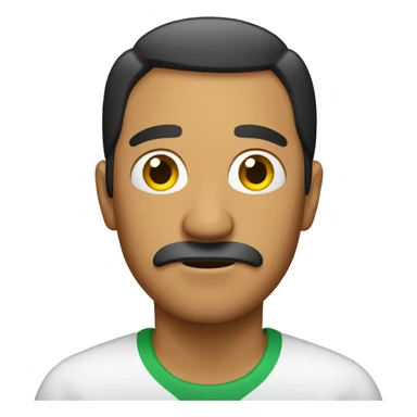 Mexican man sweating sticker