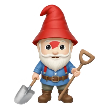 nain de jardin sticker