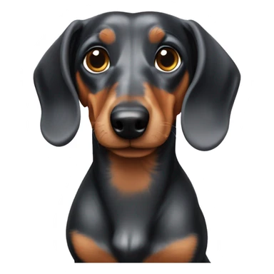 dapple dachshund  sticker