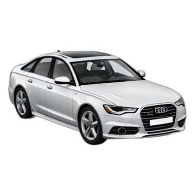 audi a6 sticker