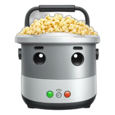 vacuum cleaner popcorn sticker