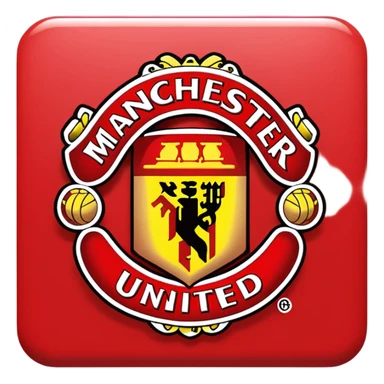 logo Manchester united  sticker