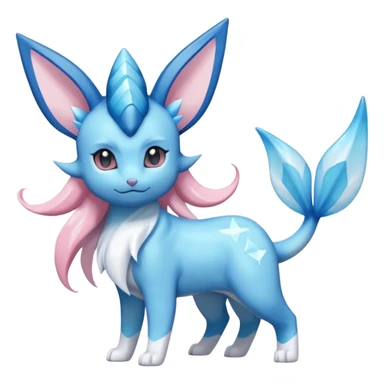 Vaporeon-Glaceon-Sylveon-Amaura-Fakémon-fusion sticker