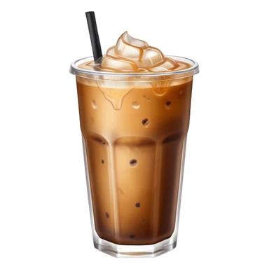 Iced coffee aesthetic  sticker